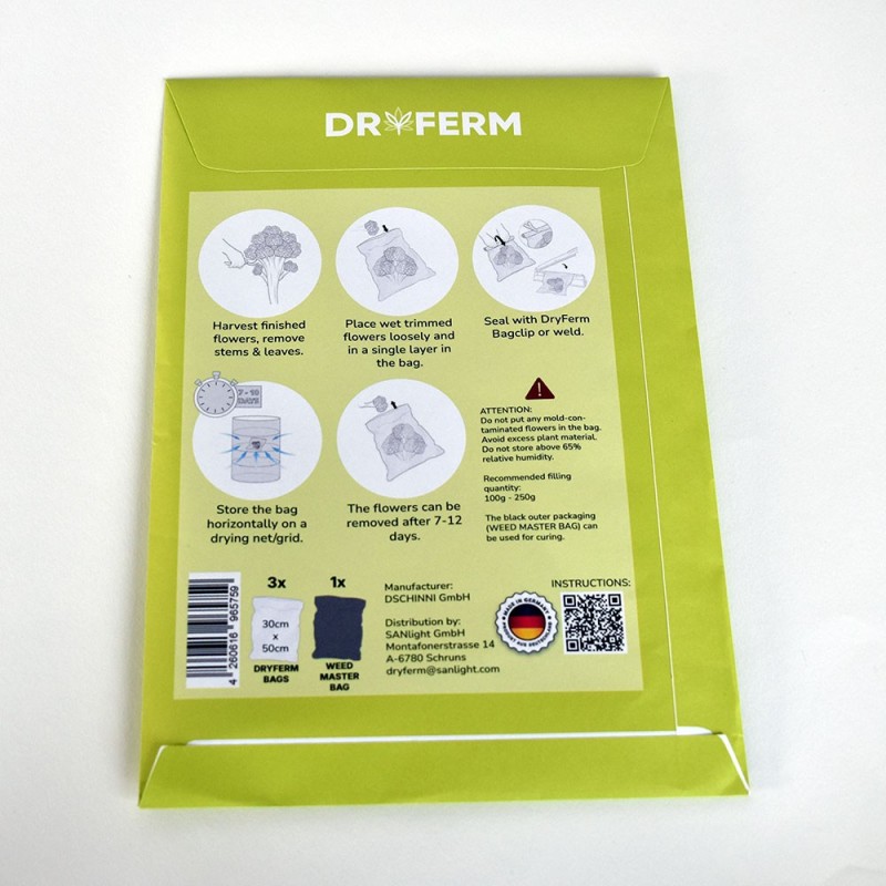 copy of DryFerm Bag  25×40 cm: Reife- & Trocknungsbeutel