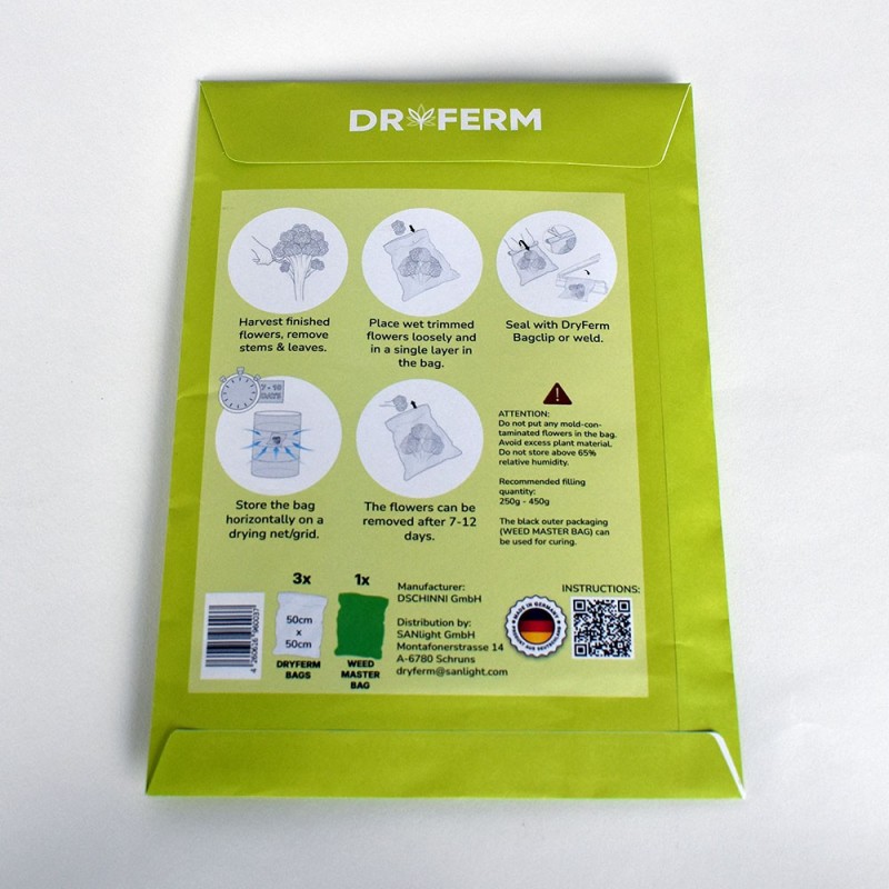 copy of DryFerm Bag  25×40 cm: Reife- & Trocknungsbeutel